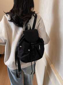 时尚简约小众设计百搭休闲大容量女士背包