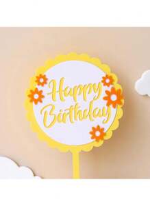 11 件大黄蜂蛋糕装饰 蜂窝花 蜜蜂 生日快乐装饰 雏菊蛋糕装饰 纸杯蛋糕装饰 性别揭示蛋糕装饰 用于洗礼蛋糕装饰。生日派对蛋糕装饰用品 - 彩色 - 查看 5