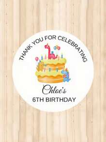 Pegatinas y logotipos personalizados, pegatinas personalizadas de 4, 5, 6 o 7 cm, personalizadas con su nombre y fecha, perfectas para pegatinas creativas como bodas, cumpleaños y bautizos. Adecuadas para diversas ocasiones, incluyendo fotos, imágenes, etiquetas, pegatinas con logotipo personalizado, invitaciones a fiestas de cumpleaños, suministros para fiestas de agradecimiento, multifuncionales, de dibujos animados, regalos ideales para él, regalos ideales para ella, mamá, amigos, hijo, hija, hogar, escuela, comedor, sala de estar, dormitorio, salón de té, oficina, útiles escolares, hogar y vida, decora tu hogar, etiquetas personalizadas - Multicolor - Ver 141