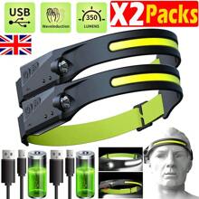 NetHong High Powered 990000LM Rechargeable Headlight LED Headlamp Head Torch Flashlight - Black - View 4