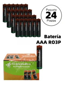 24 Pcs, AA/AAA Battery, Carbon, 1.5V, 24-Piece Pack, For Appliances, Controls, Lamps, Toys, High Performance - AAA - View 1