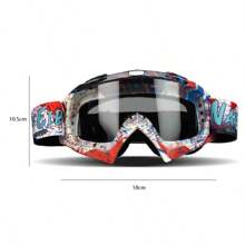 1 pieza de gafas de esquí y alpinismo, gafas de motocicleta, gafas resistentes al viento, gafas para deportes al aire libre, gafas de motocicleta de nieve y todoterreno, gafas de esquí, gafas antiviento para actividades al aire libre