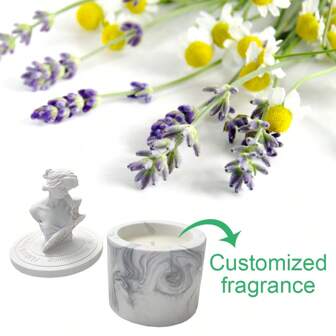 Weddells 1set Customized Fragrance Candle, Soy Wax,Customized Fragrance, To Celebrate Birthday Gifts For Girlfriends, Gifts For Parents And Friends