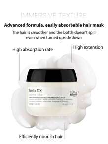 L'Oreal 巴黎欧莱雅专业美发[迷你]系列金属光泽DX专业发膜 75ml | 深层滋养护理 | 保护发色，预防损伤，滋养秀发 | 适用于干性、受损发质 | 无硫酸盐 - 75ml - 查看 4