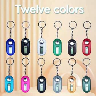 1-12 个电子指环计数器，阿拉伯数字 LED 显示屏，方便缓解压力的计数器，适用于祈祷、冥想、瑜伽、运动