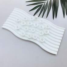 5-100pcs Pack Plastic Bobbins Thread For Household Sewing Machine Polyester Black White