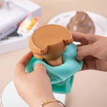 1 pieza Nuevo molde de silicona en forma de Capibara lindo para hacer velas DIY, molde de silicona de Capibara o delfín para decoración del hogar - Verde - Ver 2