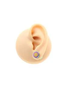 2 Pieces Punk Men Strong Magnet Magnetic Ear Stud Set Non Piercing Earrings Fake Earrings Gift For Boyfriend Lover Jewelry - Magnet Earring - View 11