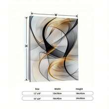 Vintage-Inspired Oil Painting Wooden Frame Wall Decor For Home And Office