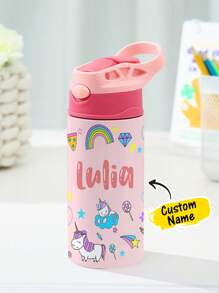 Botella de acero inoxidable - unicornio - Ver 7