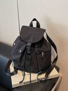 时尚简约小众设计百搭休闲大容量女士背包