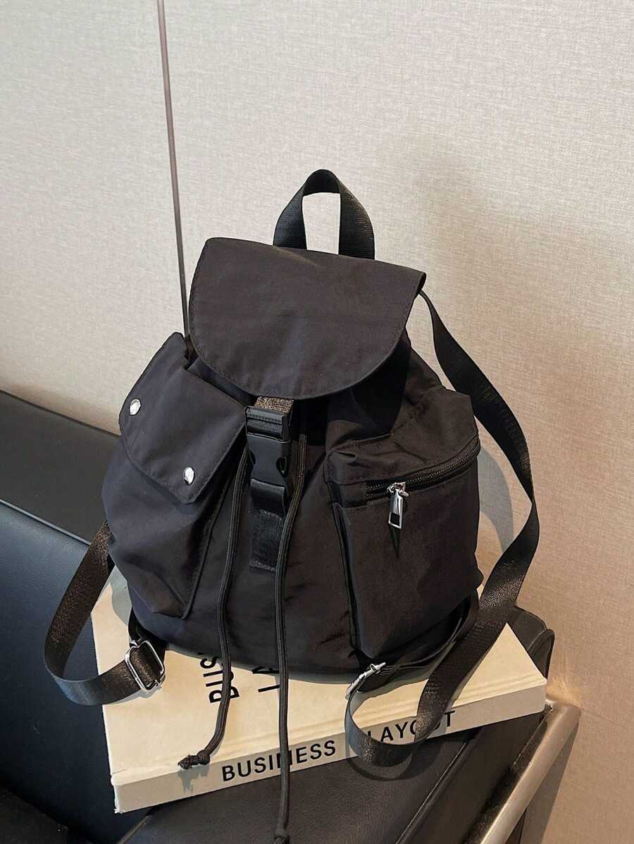 时尚简约小众设计百搭休闲大容量女士背包