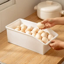 Egg Storage Box, Refrigerator Organizer Drawer, Egg Tray