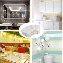 10pcs Washable Microfiber Steam Mop Pads - Reusable, Compatible With Karche-R SC1/SC2/SC3/SC4 Models, White - White - View 4