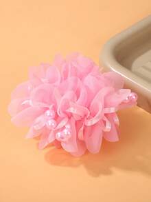 1 pieza/Set Accesorios para el cabello de flores de princesa lindas para niñas, sujetadores de moño, decoración de cabello para actuaciones dulces - Multicolor - Ver 15
