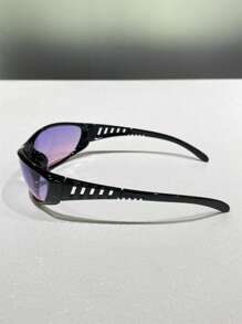 Óculos de Moda Retrô Y2K Cool Girl para Homens e Mulheres, Óculos Oversized de Moda de Rua Europeia e Americana Hip-Hop, Óculos de Estilo Punk Funcional para Verão, Praia, Viagens, Uso Externo