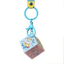 Miniso Mặt dây chuyền/móc khóa hình khối Minions họa tiết hoa - Nhiều màu - Xem 11