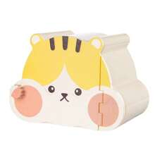 Random Style Hamster House, See-Through Magnetic Door Observation Cage For Roborovski Hamster, Suitable For All Seasons - Multicolor - View 4