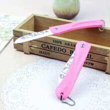Sanrio 1 pezzo Coltello da frutta piegabile in ceramica Sanrio, Kawaii, anime e cartoni animati, elegante, da viaggio, uso domestico, sbucciatore, regalo