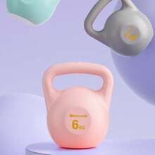 Soft Kettle Bell Water Injection Women's Exercise Buttocks Lifting Tool Fitness Home Sports Shaping Dumbbell Deep Squat Lifting Pot Exercise Equipment [Self Filling Kettle Bell] [Gloves Included] Gym Accessories - Watermelon Pink - View 5