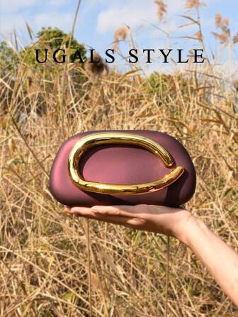 奢华情人节 Ancora 红色盒子包女士派对舞会贝壳夹盒晚宴手拿包亚克力透明手拿包防水斜挎包 Tready 新娘包，非常适合派对、婚礼、晚宴/宴会，搭配婚纱、礼服、舞会礼服、生日礼服、女士礼服派对