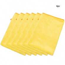 6 pièces de gant doux pour le visage, serviettes de spa pour le bain, gants de lavage corporel en microfibre réutilisables, gants démaquillants, style européen, 6*8 pouces