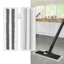 DLAIMI Replacement Microfiber Mop Cloths Compatible With Karcher Easyfix Steam Cleaners SC1, SC2, SC3, SC4, And SC5. Suitable For Both Wet And Dry Use, These Flat Mop Cloths Are Designed For All Floor Types And Are Easy To Clean. Ideal For The Spring Festival, Each Measures 33.02X10.16 Cm.