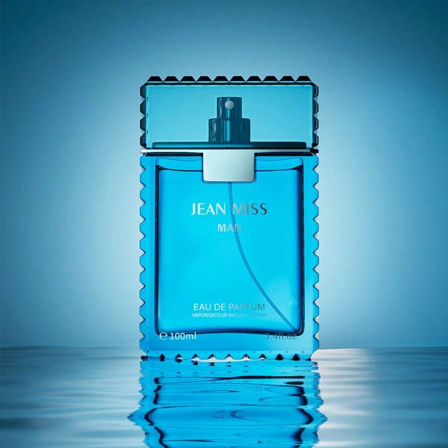 3.38oz JEAM MISS Men's Luxury Eau De Toilette Spray, Noble And Elegant Fragrance, Fresh And Lasting Floral Musk, Is An Ideal Gift For Him, Very Suitable For Dating And Daily Wear