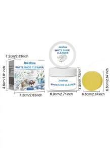 Nước vệ sinh giày trắng đa năng - Tẩy vết bẩn giày thể thao, giày vải, dung dịch làm sạch sáng bóng cho giày ố vàng - Nhiều màu - Xem 3