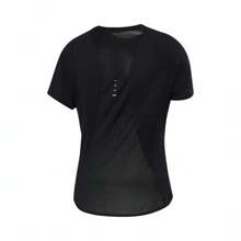Nike 2025 Women's Nike DF Short Sleeve T-Shirt, Knitted Collar-Less THM9699-010