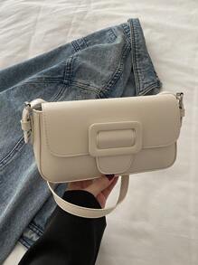 Geantă la modă și simplă pentru decorare cu centură, geantă de umăr casual, potrivită pentru cumpărături, portofele, cumpărături, femei tinere, studenți, nou-veniți, muncitori cu guler alb. Sunt foarte potrivite pentru birouri, universități, muncă, afaceri, navetă, activități în aer liber, călătorii și ieșiri