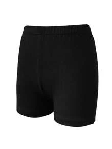 Toddle Girls 8-Pack High Stretch Snug Fit Leggings Solid Color Shorts Heather Set For Everyday Wear And Exercise