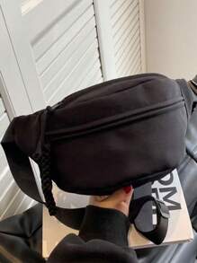 Crossbody Bag Boys Niche Sports Commuting Bag Backpack Shoulder Bag Casual Waist Pack Student Chest Bag Travel Belt Bag Gym Bag - Multicolor - View 1