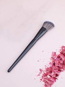 1 pieza Brocha para rubor en polvo de crema, brocha afilada para rubor en polvo líquido y en polvo, herramientas de maquillaje facial