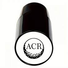 Custom Order: Quick Dry Waterproof Personalized Golf Ball Stamp With Stamp Ink, Making Your Golf Ball Unique. This Reusable Golf Ball Marking Tool Is A Special Gift For Golfers To Identify Golf Balls, Featuring A Reusable Golf Ball Ink Stamp (Ink Required). - Black Shell Black Ink - View 7