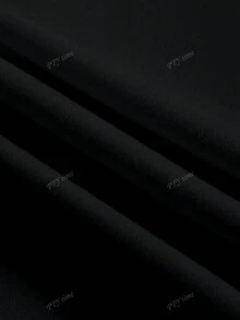 T-shirt à manches courtes unies, décontracté et polyvalent, grande taille