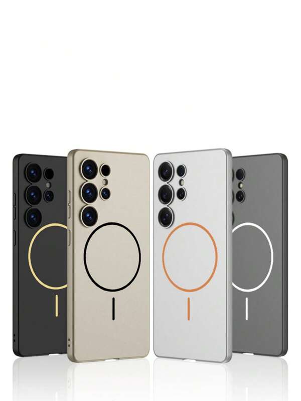 Ultra-, Full Coverage Magnetic Galaxy S25 Ultra Phone Case, Lightweight, Smart Phone Case, Supports Wireless Charging