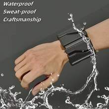 MEIYIXING 2 磅脚踝重量手环可调节瑜伽健身训练健身房硅胶可调节可穿戴手腕脚踝重量瑜伽负重硅胶健身手环隐形装备腿部护臂护腕运动训练负重环，健身房配件