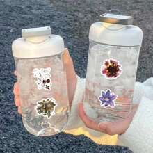 60 Pcs Waterproof Floral & Botanical Sticker Set For Decorating Motorcycle, Desk, Wall, Scrapbooking, Notebook, Laptop, Water Bottles, DIY Uses