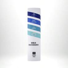 Biblia Multiversiones. Cuatro versiones en Una Tapa Dura con Canto Azul - Libro único - Ver 5