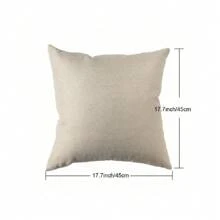 Brown Teal Geometric Print Linen Throw Pillowcases Boom Single Printed Pillow Cover For Living Room Bedroom Couch Sofa Size 45X45cm One Side