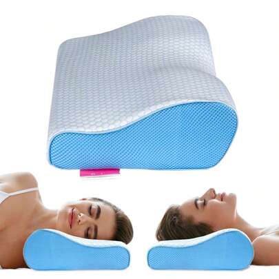 Almohada ergonómica de látex.