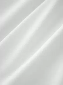 Playera Blanca Hombre NSQK Casual 100% Algodón - Blanco - Ver 3