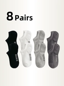 8 pares / 4 pares de calcetines de unicolor tipo tobillero para niños, adolescentes y niños, calcetines cortos y bajos para primavera, verano y otoño, estilo Ins, calcetines deportivos, regalos para niñas, regalos para niños, regalos para mamá, regalos para papá, ropa de verano para niñas, ropa de verano para niños, regalos navideños