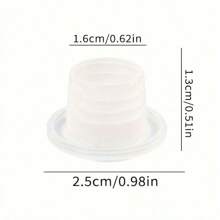 10/30/50pcs Universal Silicone Faucet Gaskets - Kitchen/Bathroom Faucet Leak Proof Sealing Rings, Battery-Free, Fits Standard European & American Interfaces