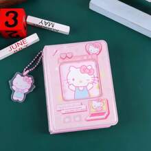 Sanrio 40 Sheets/Book (With Pendant) Sanrio Ins Cute Pompompurin & Kuromi 1-Grid Photo Album, High Quality Idol Photo Collection Book, 3 Inch For,Back To School,School Supplies