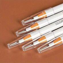 Eyebrow Positioning Marker Pen, Waterproof Micropigmentation Permanent Makeup Eyebrow Pencil With Defined Shape Design For Microblading Artists, Smooth And Non-Fading - Multicolor - View 6