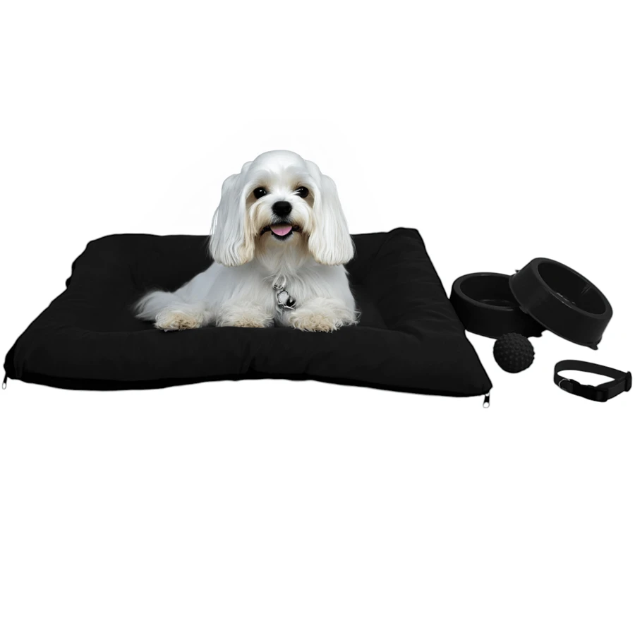 Pet Bed & Crate Mat - 黑色 - 查看 1