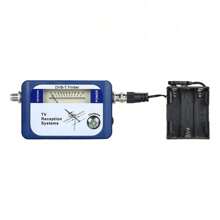 A DVB - T Digital Satellite Signal Finder Meter. It Is Used In Aerial Terrestrial TV Antenna Systems And Comes With A Compass. It Helps To Optimize TV Reception. - Blue - View 10
