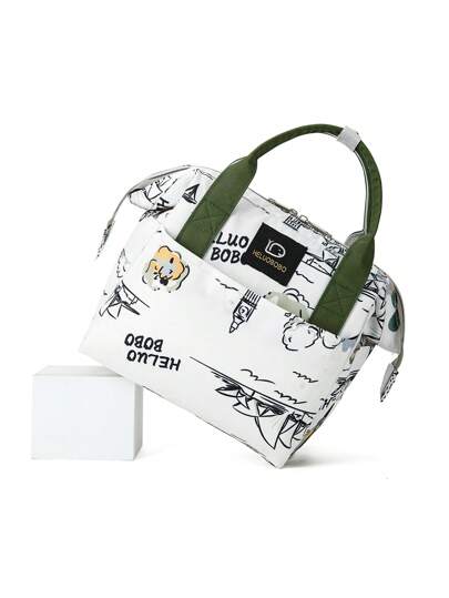 小尺寸多功能妈妈尿布包、婴儿奶瓶收纳包、孕妇背包、牛津布、适合户外、小号